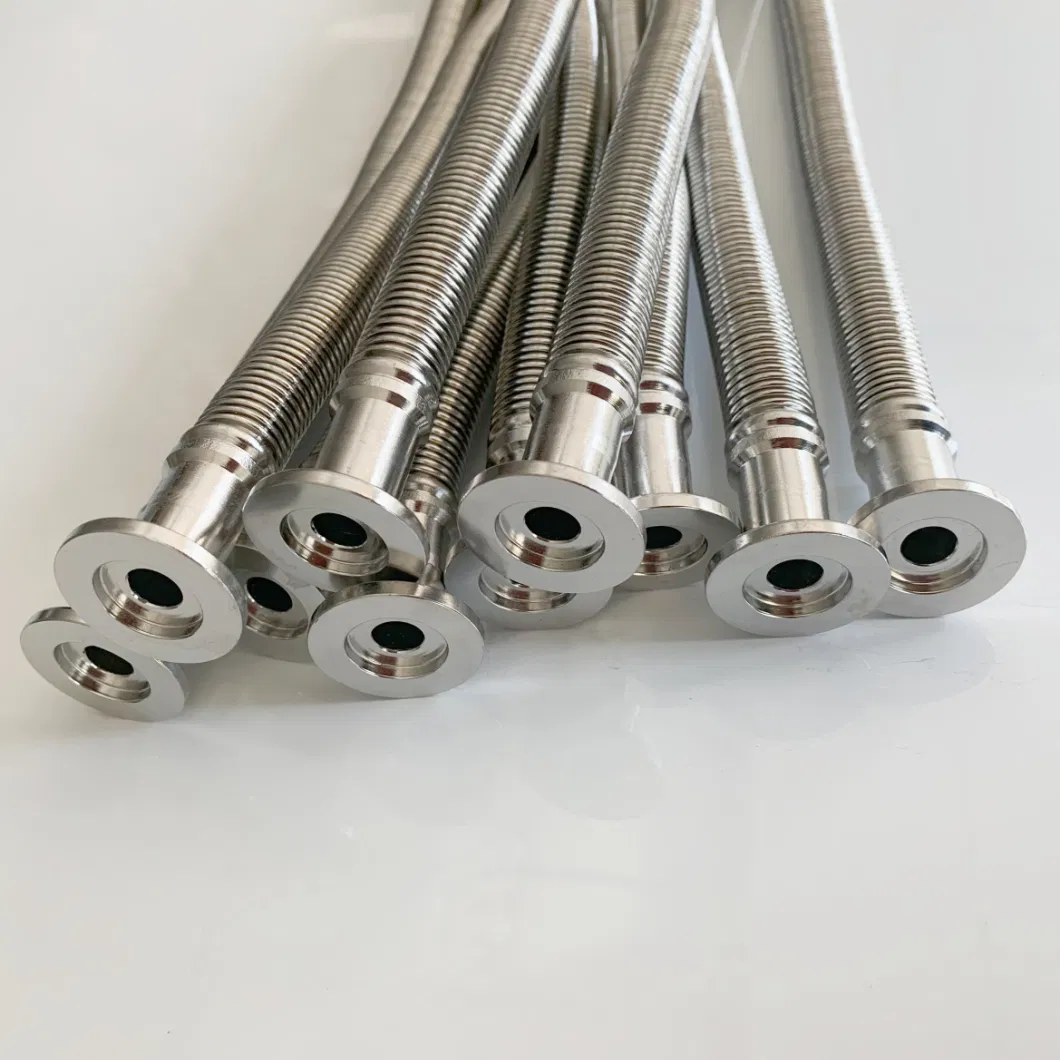 Different Size Wire Braided Stainless Steel Corrugated Flexible Gas Connection Metal Flex Hose