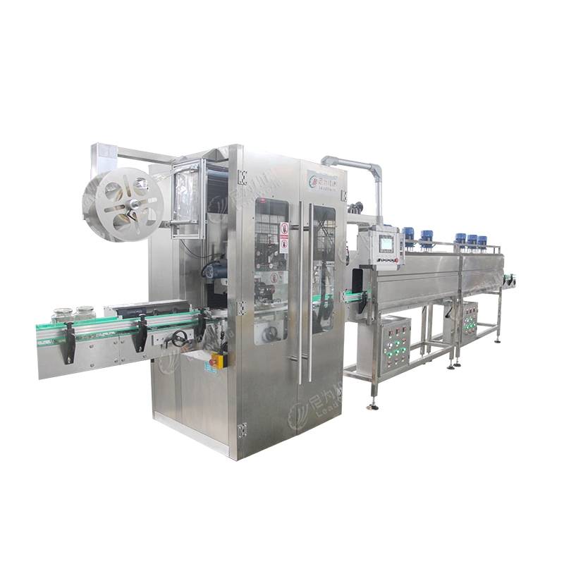 Empty Bottle PVC Sleeve Shrink Labeling Machine