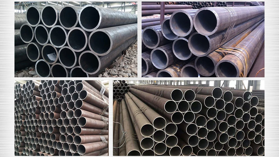 ASTM A53 API 5L Round Square Rhs Carbon Black Paint Seamless Welded Carbon Steel Pipe Tube