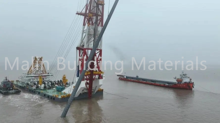 300ton Weight Wholesale API 2b Rbe Steel Pipe for Harbor Foundation