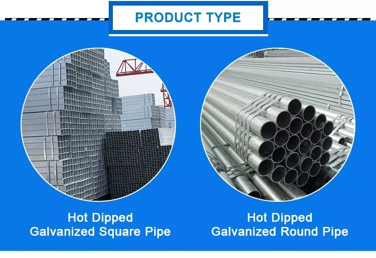 High Quality Steel Round Tube ERW Hfw LSAW Gi Pipe Hot Sale Steel Pipe for Construction