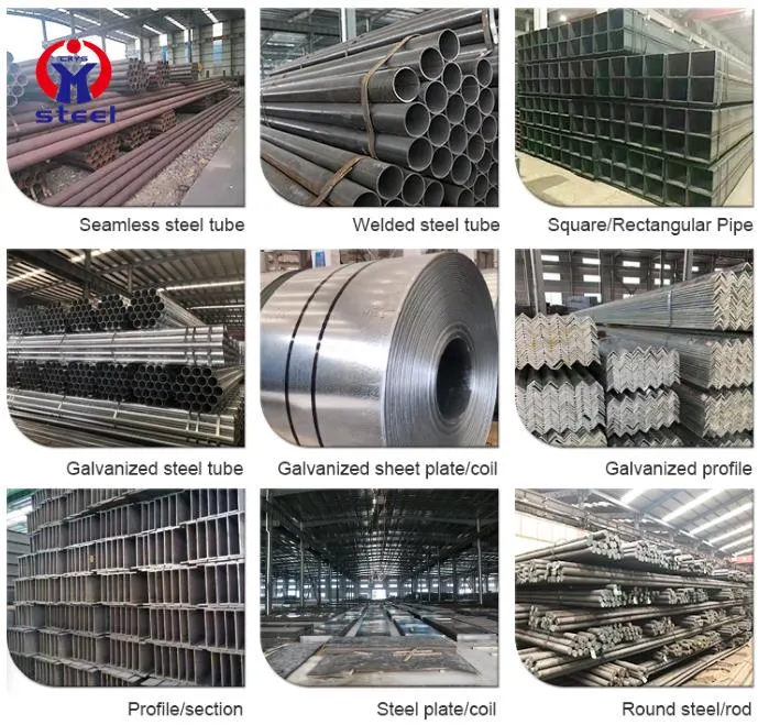 St37 Ss400 S275jr Diameter 32mm 25mm 2&quot; Galvanized Tube Pipe Carbon Steel China Supplier Round Structure Pipe ERW 3 Tons ISO9001