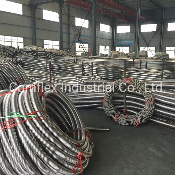 Different Size Wire Braided Stainless Steel Corrugated Flexible Gas Connection Metal Flex Hose