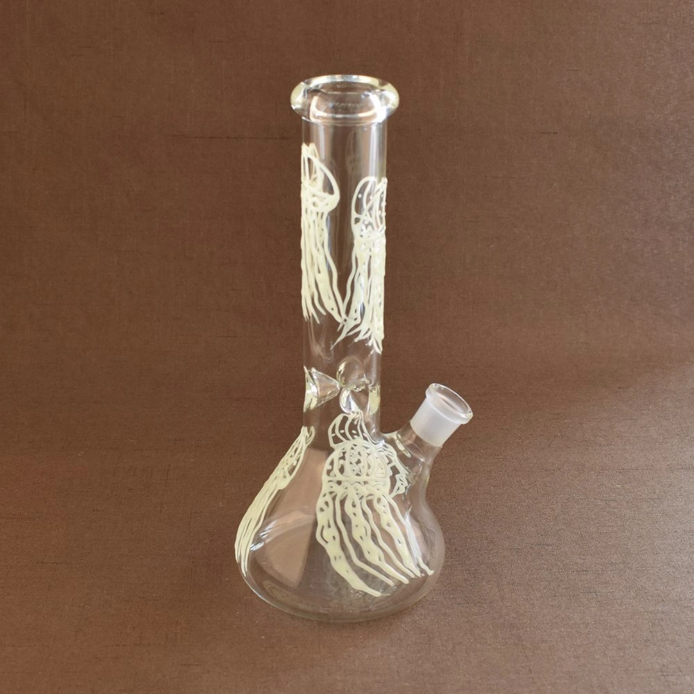 Lady Diamond Beads Glass One Hitter Pipe