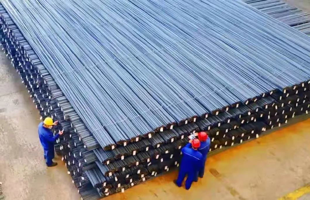 ASTM A615 Grade 60 Ss400 S355 HRB335 HRB400 HRB500 6m Good Price Per Ton Carbon Steel for Rebar 6mm 8mm 10mm 12mm 16mm 20mm 22mm