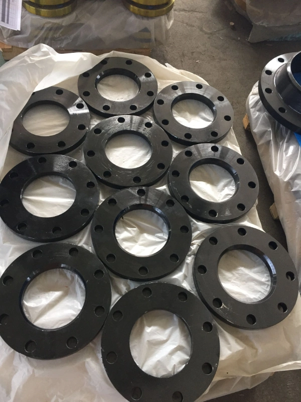 DIN2573 Pg245gh P250gh S235 Pn6 Pn16 Butt Welding Flat Flange