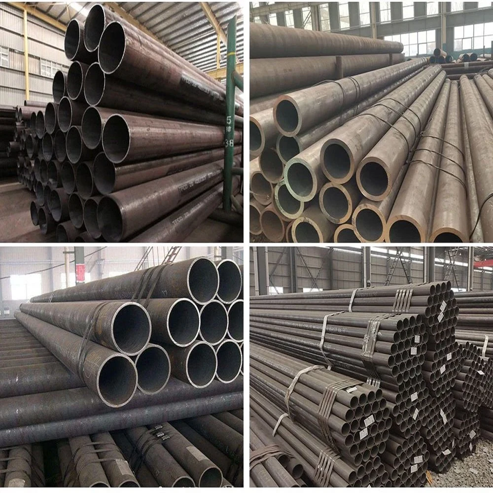 ERW Welded Carbon Steel Hot Rolled Round Square Rectangular Black Steel Pipe/Tube