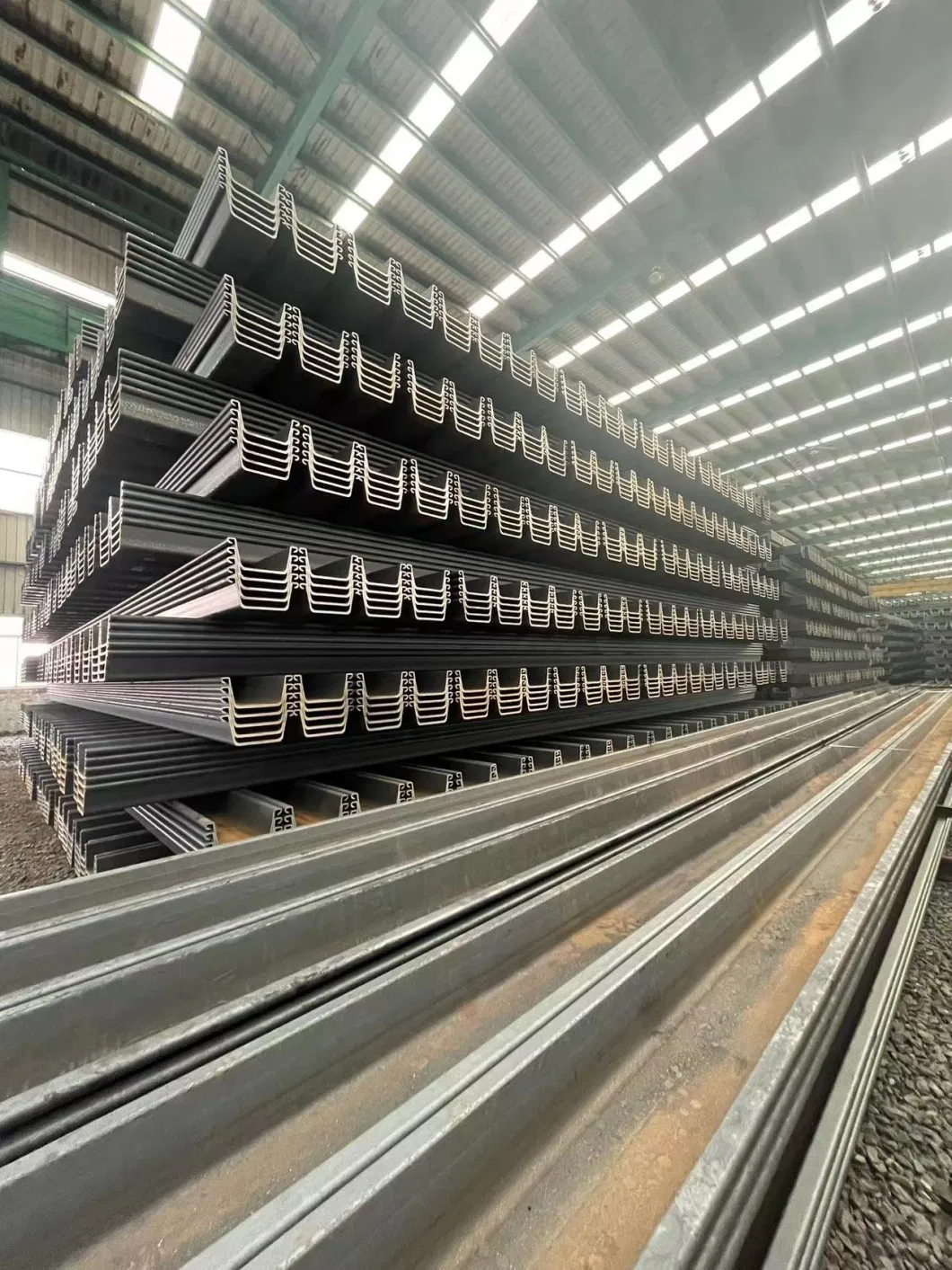 Carbon Steel Sheet Pile/Z Steel Sheet Pile/Sksp-Iia U-Shaped Steel Sheet Pile/Sksp-Iia U-Steel Sheet Pile/Steel Pipe Pile