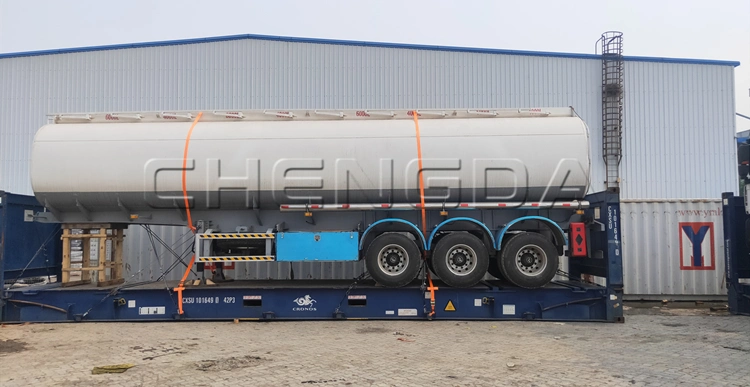 Tri-Axle 45000 Liters Diesel Oil Fuel Tanker Tank Semi Trailer