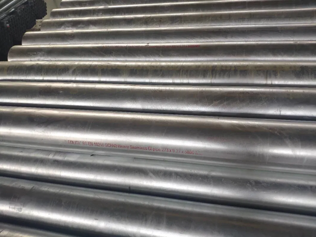 ASTM A106 Carbon Galvanized Seamless Steel Tube Pipe