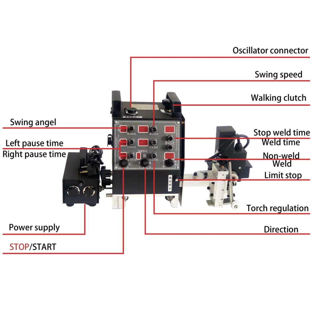 MIG Longitudinal Seam Automatic Welding Machine for Round Tank