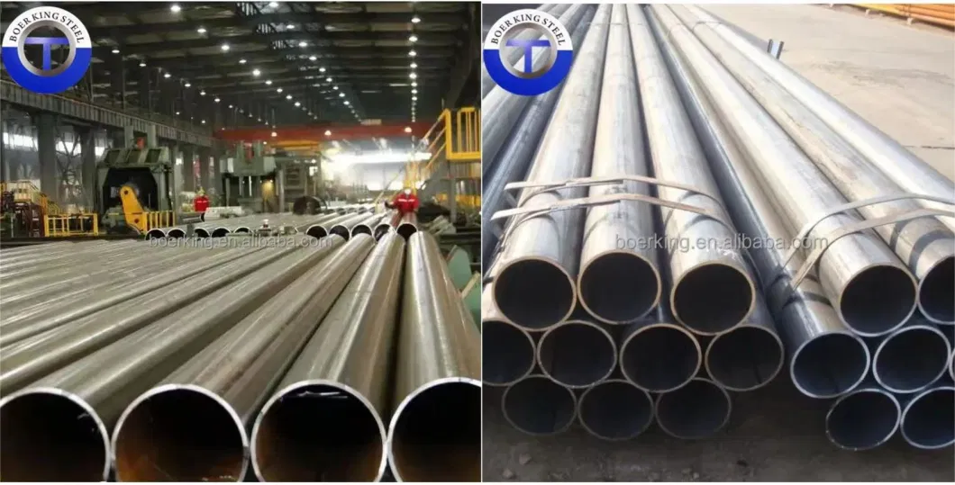 API 5L X52 X60 Pipe LSAW Black Carbon Steel Pipe Longitudinal Submerged Arc Welded Pipe