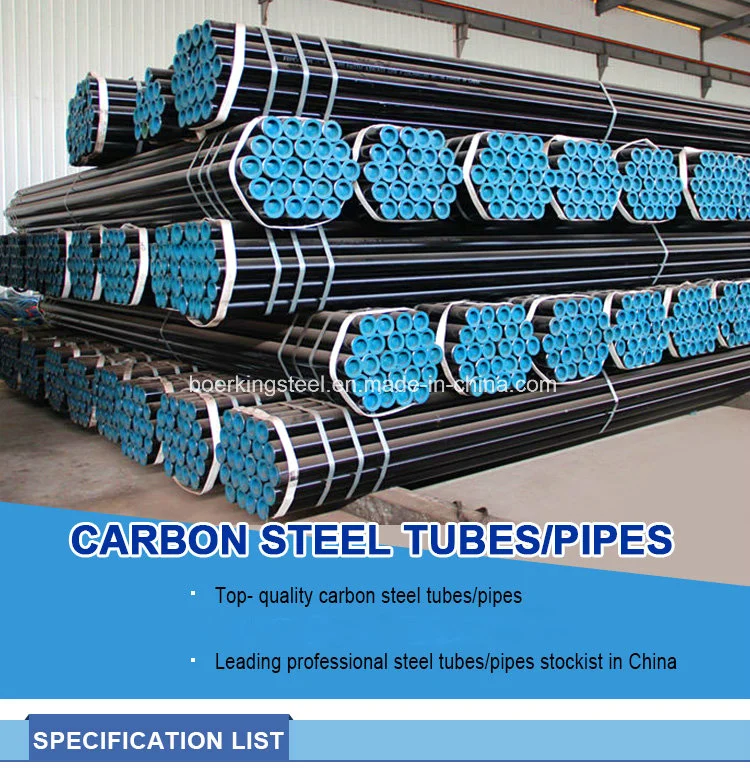 Seamless Steel Pipe Carbon API 5CT Casting Pipe and Coupling Pipeline ASTM 106 ASTM A179 Asmt A335 A333 Factory Supplier Boiler Seamless Tube Top Quality