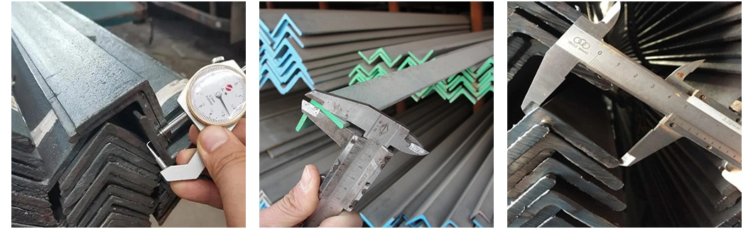 Hot Rolled Carbon Mild Q235 Ss400 Steel Angle China Equal and Unequal Angel Bar / Angle Steel / Iron Angle