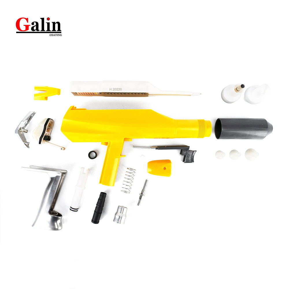 Galin/Gemaa Manual Powder Coating/Spray/Paint Gun (GM03 / GM02) Hose Connection 11-12 mm / 9-10mm 1001 340