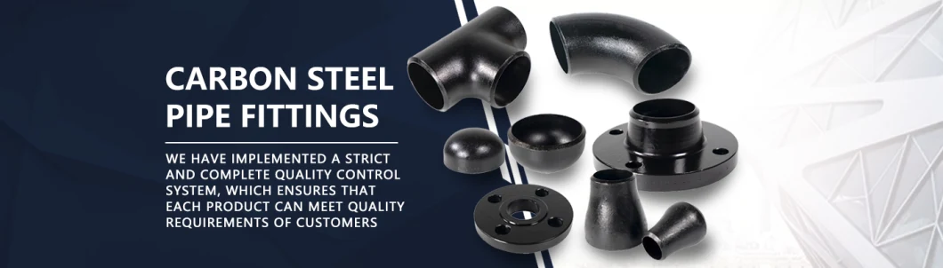 Manufacturer ASTM A234 Wpb Butt-Welding Carbon Steel Pipe Fittings