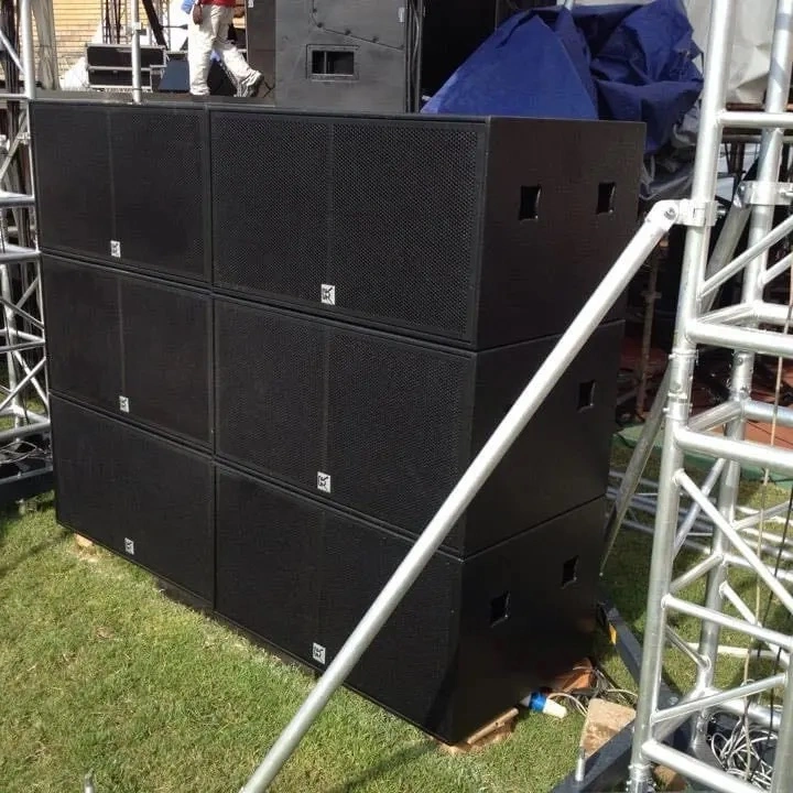 Subwoofer Cabinet Empty DJ Sub Bass System