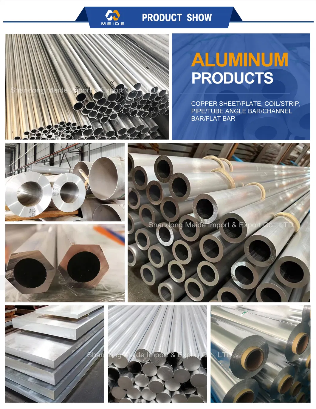 Aluminum Tube Supplier 1070 A91070 Al99.7 3.0275 1080 A91080 Al99.9 En-Aw-Al99.9 Anodized Round Pipe Large Diameter Aluminum Seamless or Welded Aluminum Tube