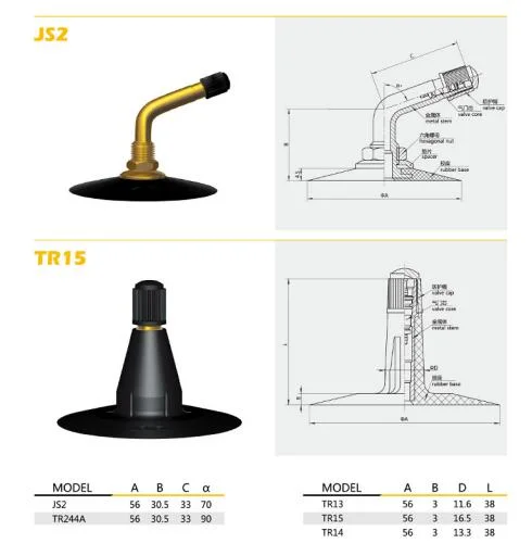 14.9-24 Valve Tr218A Good Quality Like Dongah Nexcen Natural Butyl Innner Tube