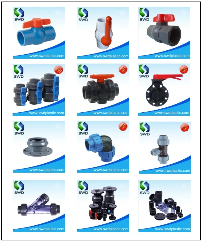 PVC Pipe Fittings 90 Degree Elbow Pn16 From Factory