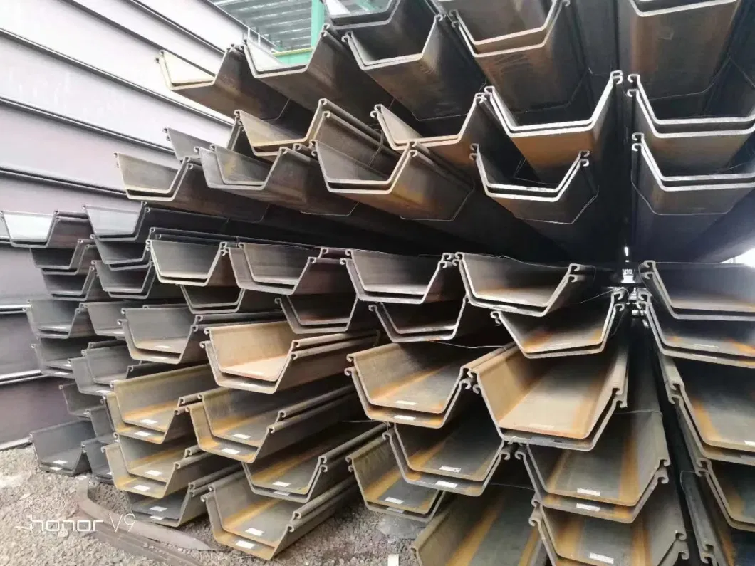 Supply S355 Steel Sheet Pile/Z Steel Sheet Pile/Fsp-II U-Shaped Steel Sheet Pile/Fsp-II U-Steel Sheet Pile/Sy390 Steel Pipe Pile