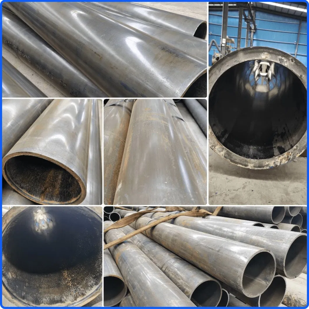 Hydraulic Cold Drawing with Inner Core Rod DIN 1629 St52 St37 St42 Round Square Rectangular Special Shape Hollow Sections Pickling Bks Seamless Steel Tube