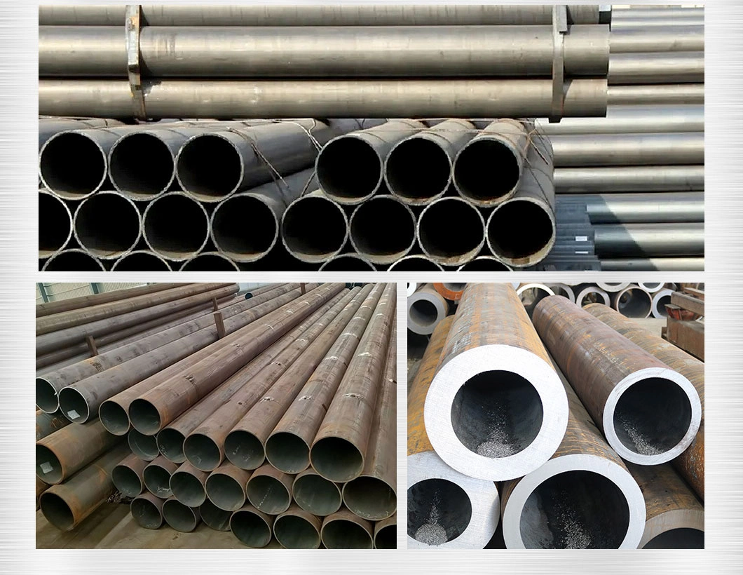 ASTM A53 API 5L Round Square Rhs Carbon Black Paint Seamless Welded Carbon Steel Pipe Tube