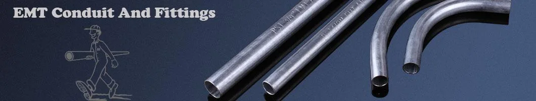 UL797 ANSI C80.3 EMT Galvanized Electrical Steel Pipe Conduit Metallic Tubing