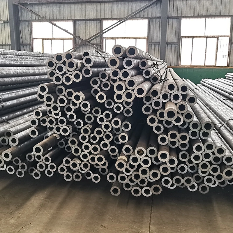 Carbon Steel Seamless Pipe Tube A355 P5 P11 En10210 En10216 DIN17175 Round Hot Rolling Steel Tubular 4130 4140 Q345 13cr