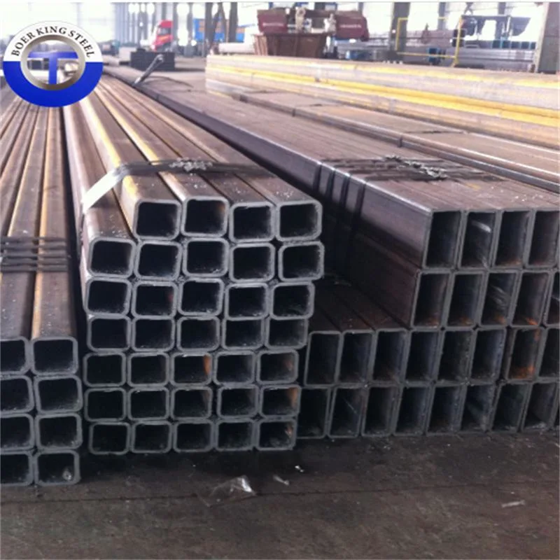 En10210 S355j2h Seamless Welded Black Square Rectangular Steel Tube