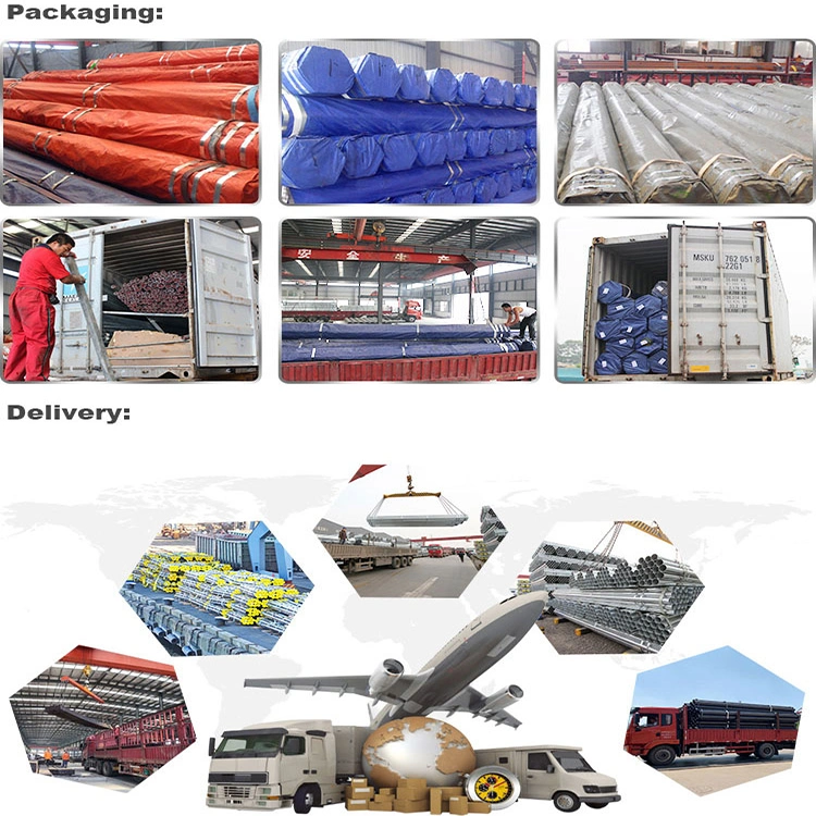 Factory Price Welded ERW Ms Hollow Carbon Rhs Steel Pipe Welding