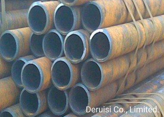 Round Square Rectangular Welded Carbon Steel Pipe Tube ERW SSAW LSAW Seamless ASTM A106/API 5L Gr. B Sch40 Sch80