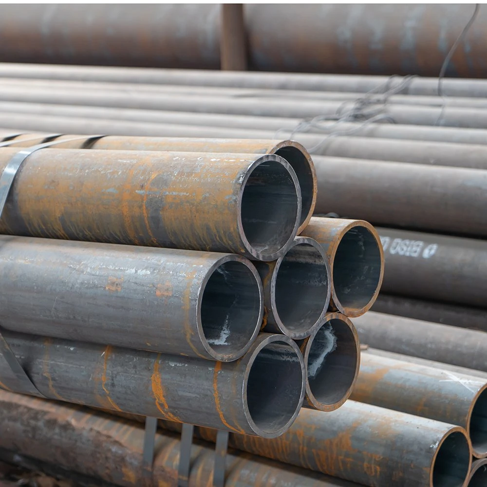 Straight Seam Welded Pipe Tube ERW Carbon Steel Pipes ASTM 5L X42 X46 X50 X60 Factory Price Straight Seam Welded Tube