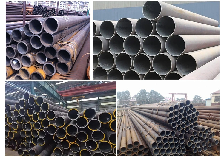 Building Material High Quality Grade Q235 Q235B S275 S275jr Q345 315mm Hot Rolled ERW Carbon Welded Pipe