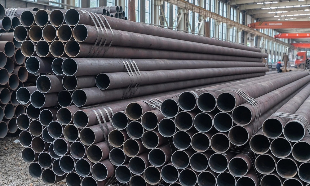 High Temperature Straight Seam Welded Pipe Standard ASTM A106 A53 Seamless Carbon Steel Pipe Ms CS Seamless Tube Price