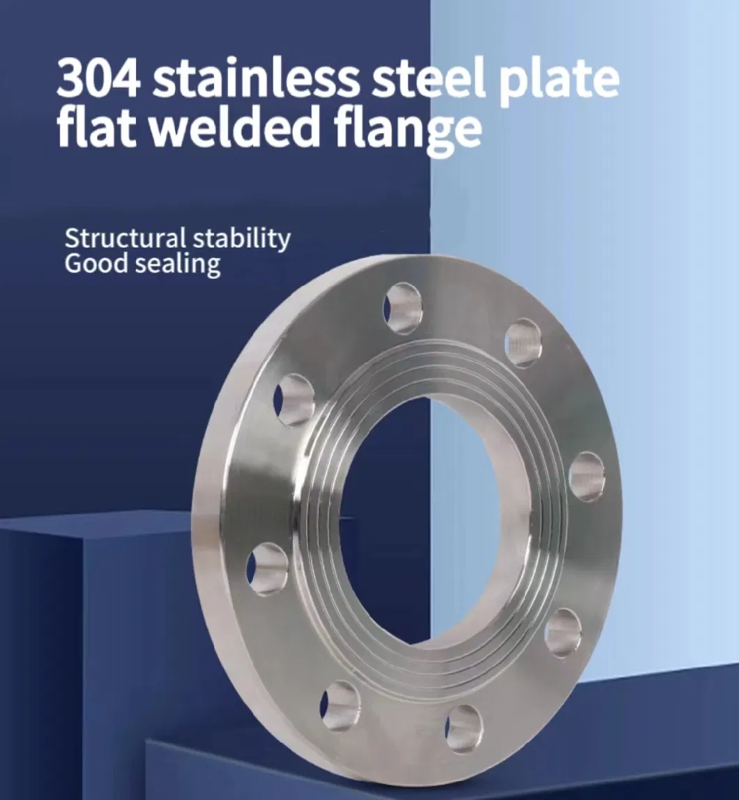 304/316L Stainless Steel Plate Flat Welded Flange