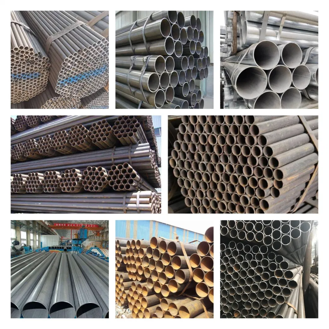 Q235 Q345 Straight Seam Welded Steel Tube