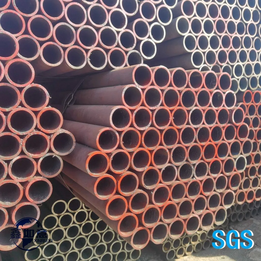 A355 P5 P11 En10210 En10216 DIN17175 Round Hot Rolling Alloy Steel Tubular 4130 4140 Q345 Carbon Steel Seamless Tube