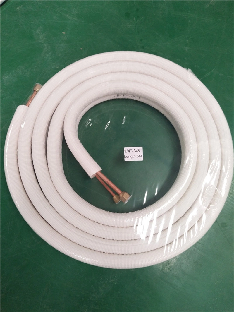 Air Conditioner Pipe Cu-Alu Welded Insulation Copper Pipe