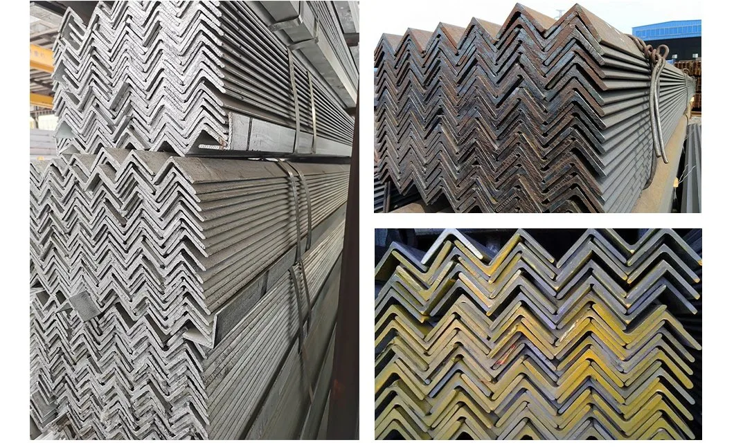 Hot Rolled Carbon Mild Q235 Ss400 Steel Angle China Equal and Unequal Angel Bar / Angle Steel / Iron Angle