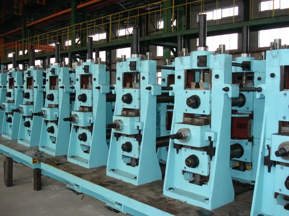 ERW Pipe Factory Production Line Longitudinal Seam Welded Pipe Machine