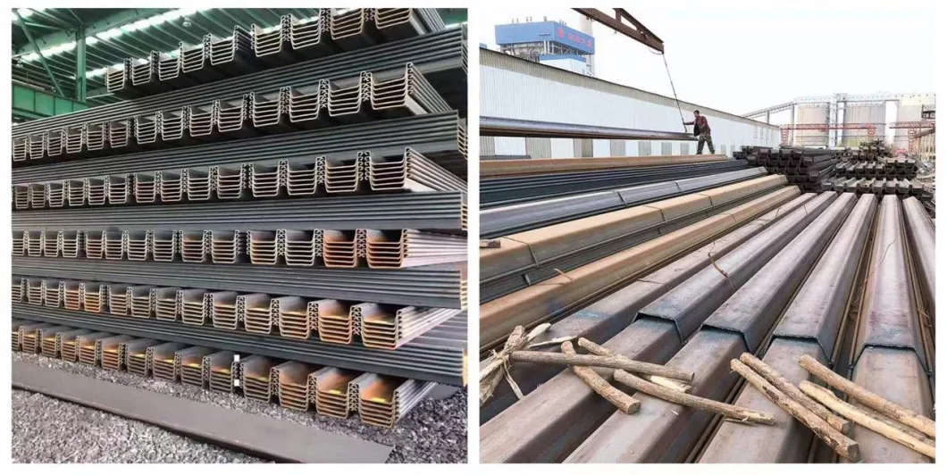 Type 2 Type 3 U Type Z Type Hot Rolled Sy390 S235 S275 S355 Grade Steel Support Steel Sheet Pile Piling