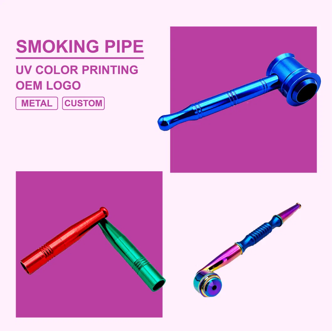 Skillful Manufacture Metal Lady Girl Smoking Pipe