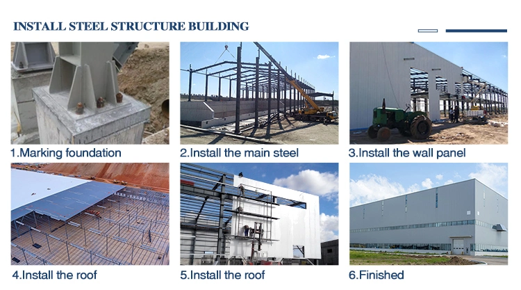 Customized Building Material Steel Tubes Prefabricated Exhibition Hall Steel Structure