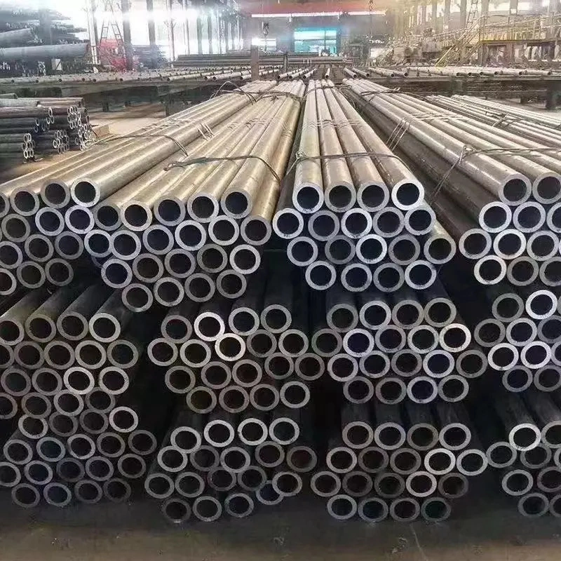 Q195, Q195b, Q235B, Q345b, ASTM A500 Welded/ Carbon /Hot Rolled/Black Iron Hollow Section Steel Round Tube/Pipe