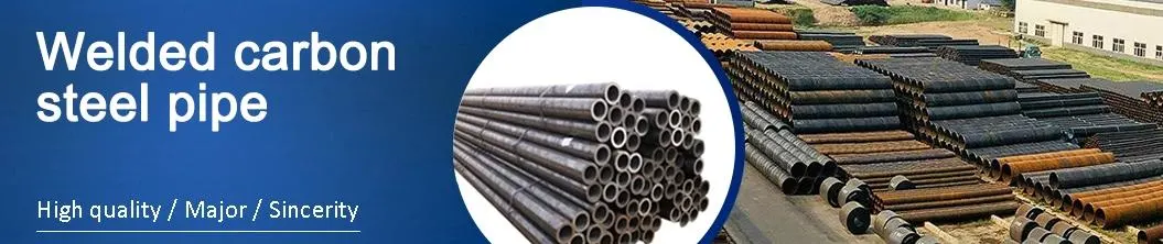 Steel Pipe ASTM 106 Grade B Carbon Steel Pipe/Tube Black/Galvanized/3 PE Coated Steel Seamless/ERW Round Pipe