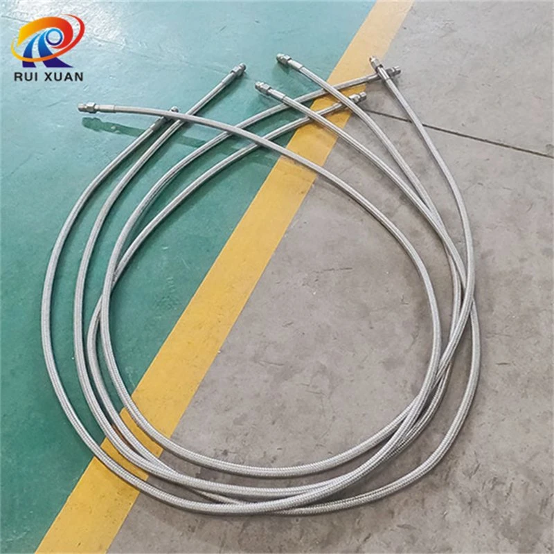 Connection Stainless Steel Flexible Metal Flange 304 Ss Braided Flexible Hose