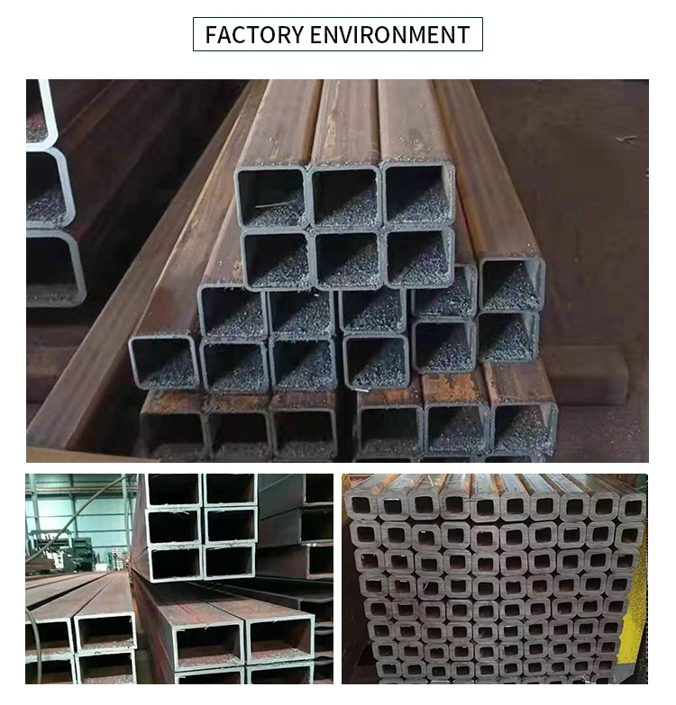 ERW Steel Square Tubing Standard Sizes Pre Zinc Coated Square Galvanized Steel Pipe 4&quot; Tube