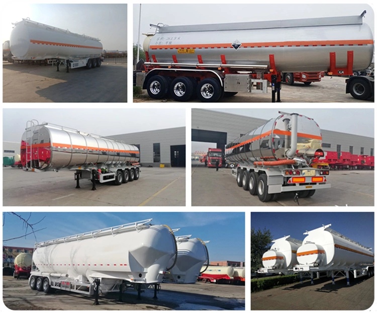 45000 Liters Fuel Tanker Trailer Price Fuel Tank Trailer for Sale