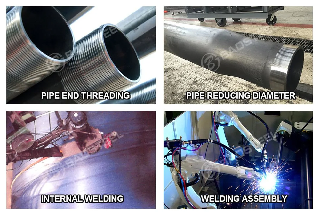 Q390, Q420, Q460, 10#, 20# Zinc Coated 40-80G/M2 Welded/Seamless Galvanized Round Steel Tube